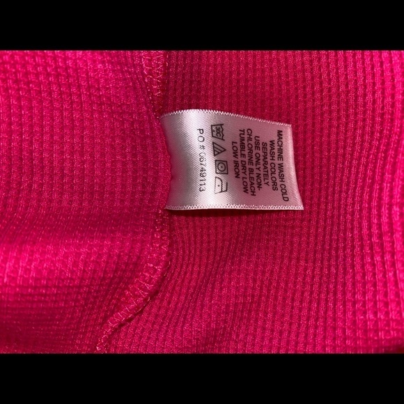 Women Within Thermal Rib Knit Top Size 14/16 M Colorful Casual Work Pullover‎ - Picture 6 of 6